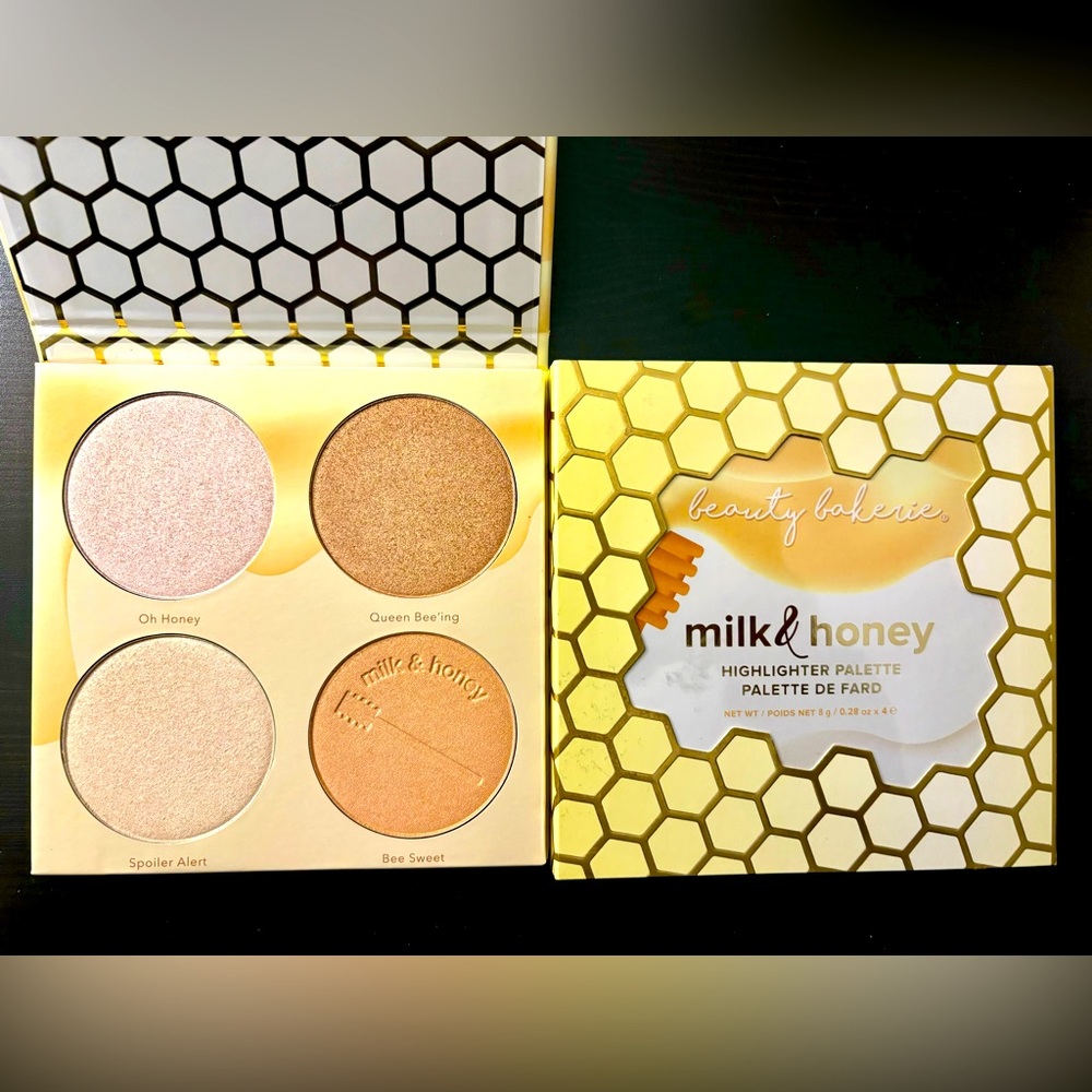 Beauty Bakerie Milk & Honey Highlighter Makeup Palette